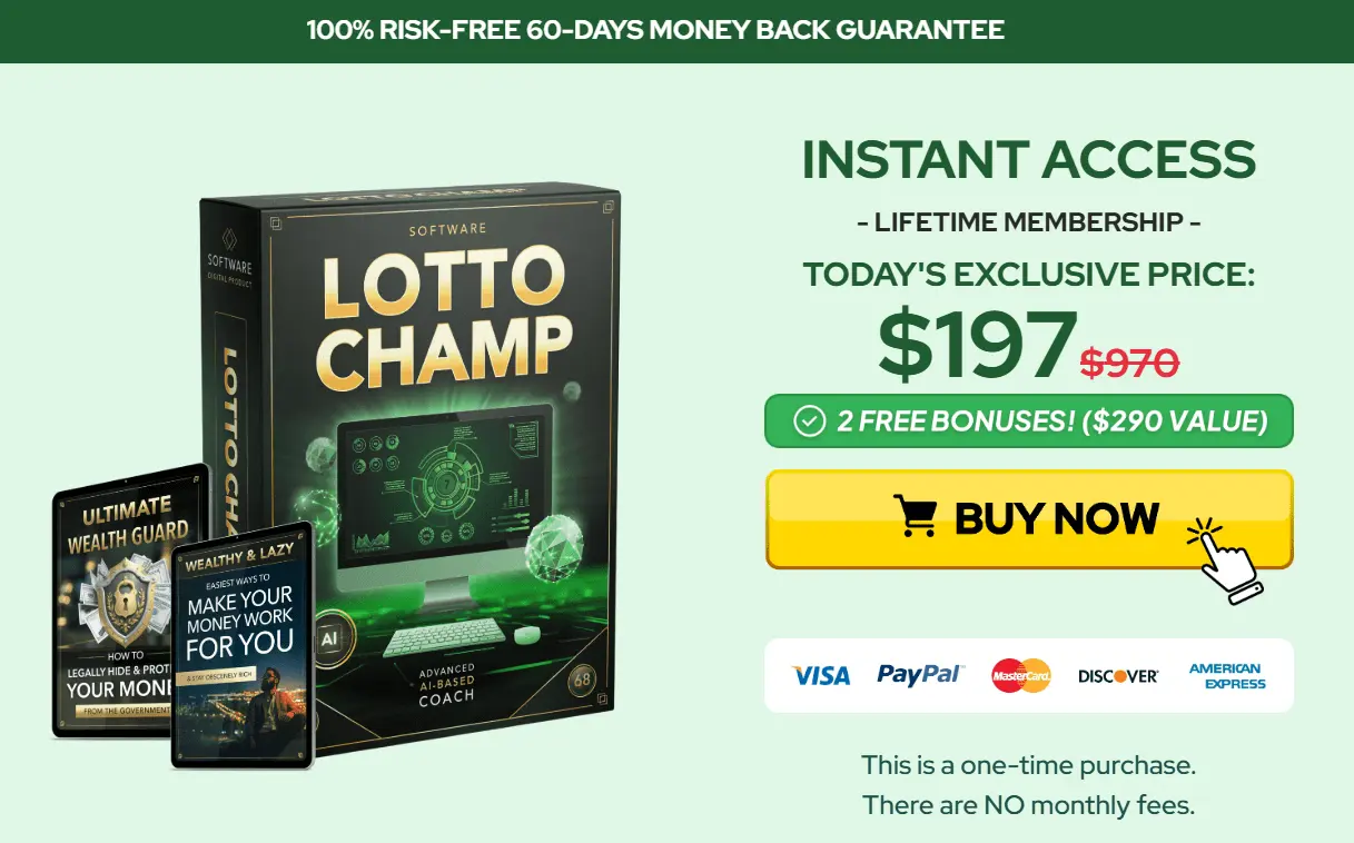 Lotto Champ Software Buy